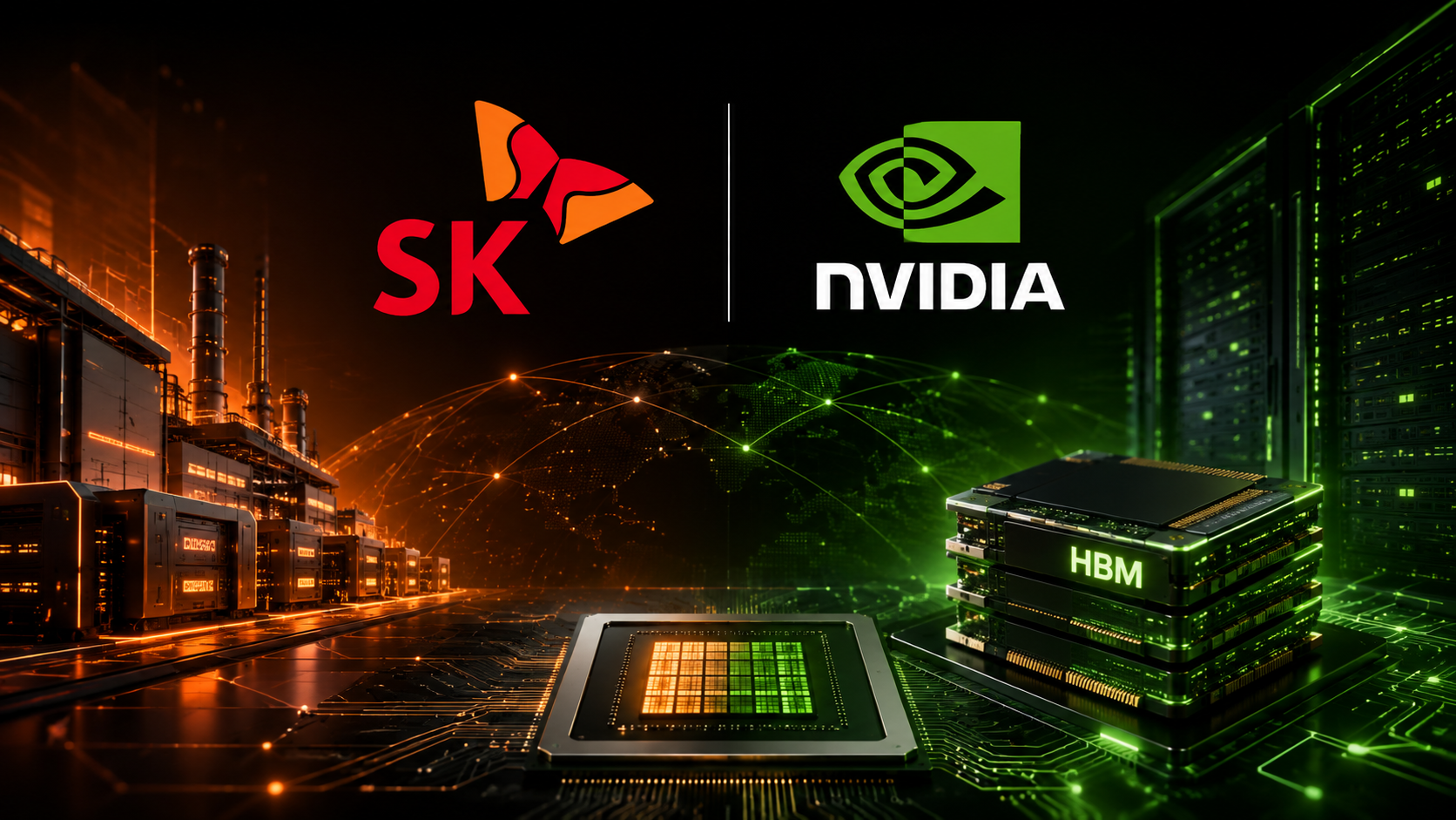 NVIDIA and SK Group Plan $500 Billion AI Initiative
