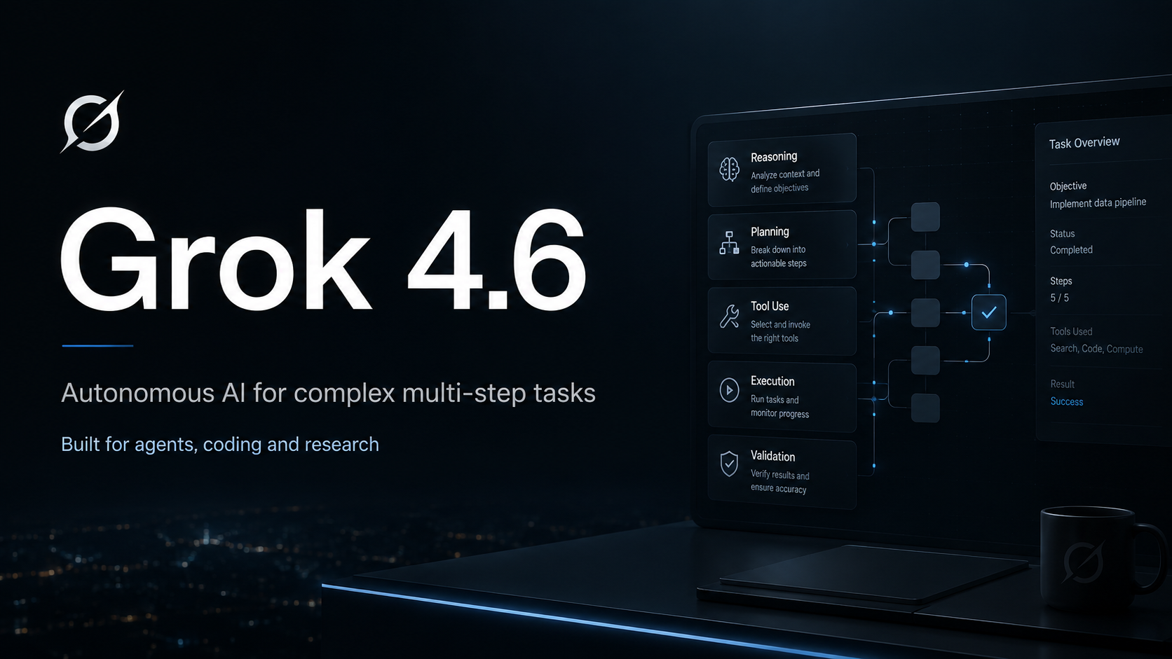 xAI Releases Grok 4.6: New AI Model for Agents, Coding and Complex Projects